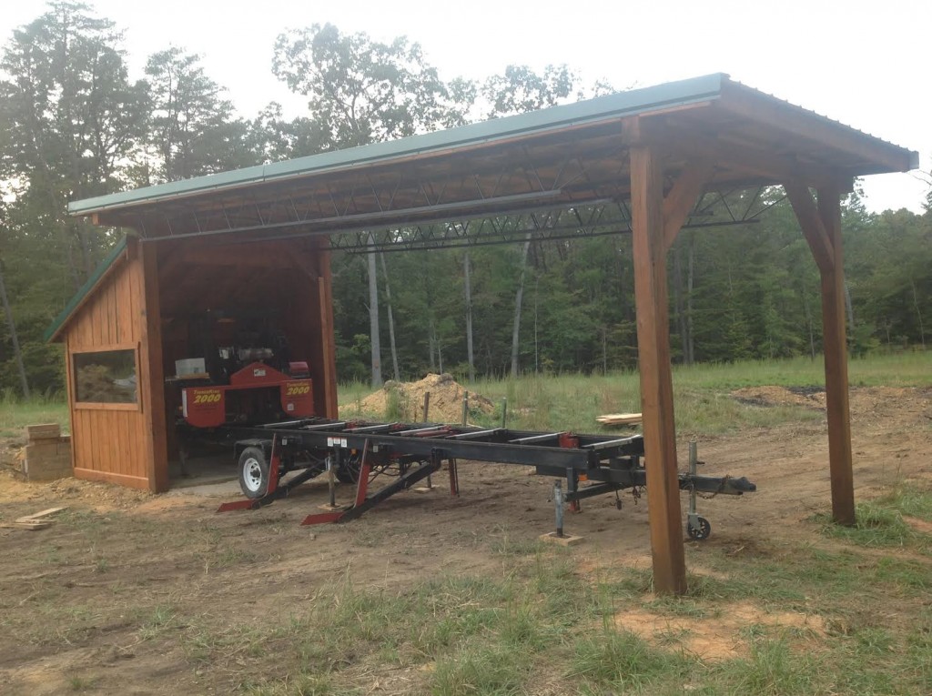 Saw Shed 2 Knot Farm Sawmill